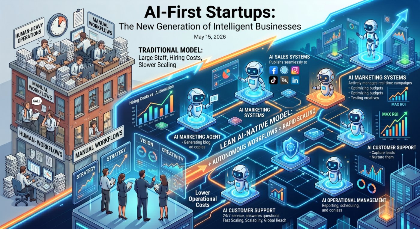 AI-First Startups: The New Generation of Intelligent Businesses