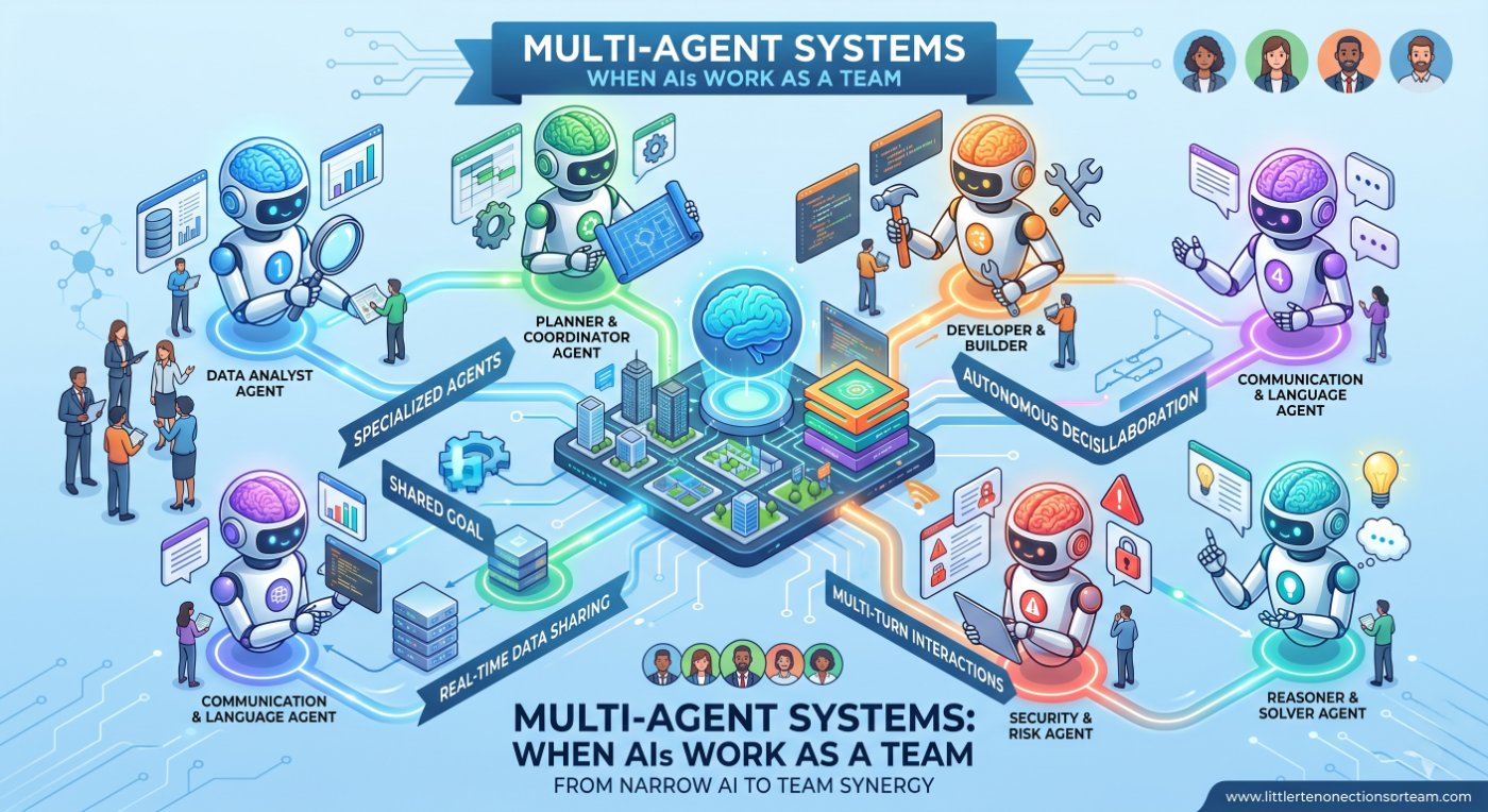 Multi-Agent Systems: When AIs Work as a Team