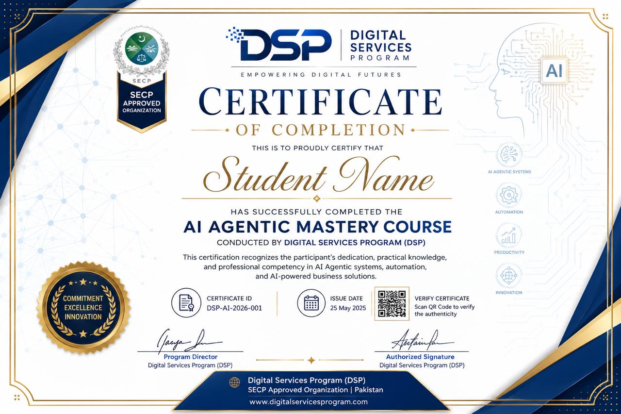 DSP Graduate Certificate