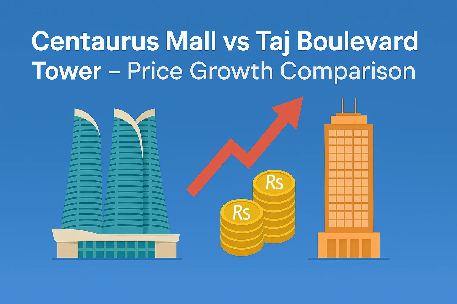 Centaurus Mall vs Taj Boulevard Tower